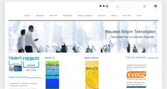 Desktop Screenshot of mayatek.com.tr